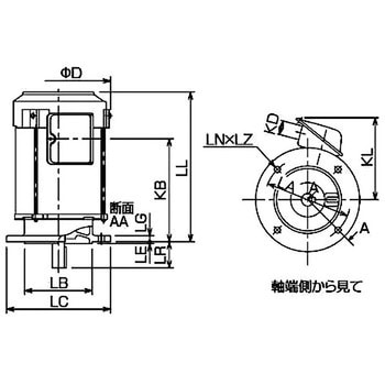 点击查看大图 三菱电机SF-PRV-4P-3.7KW-200V高性能节能电机,Super Line Premium系列SF-PRV型
